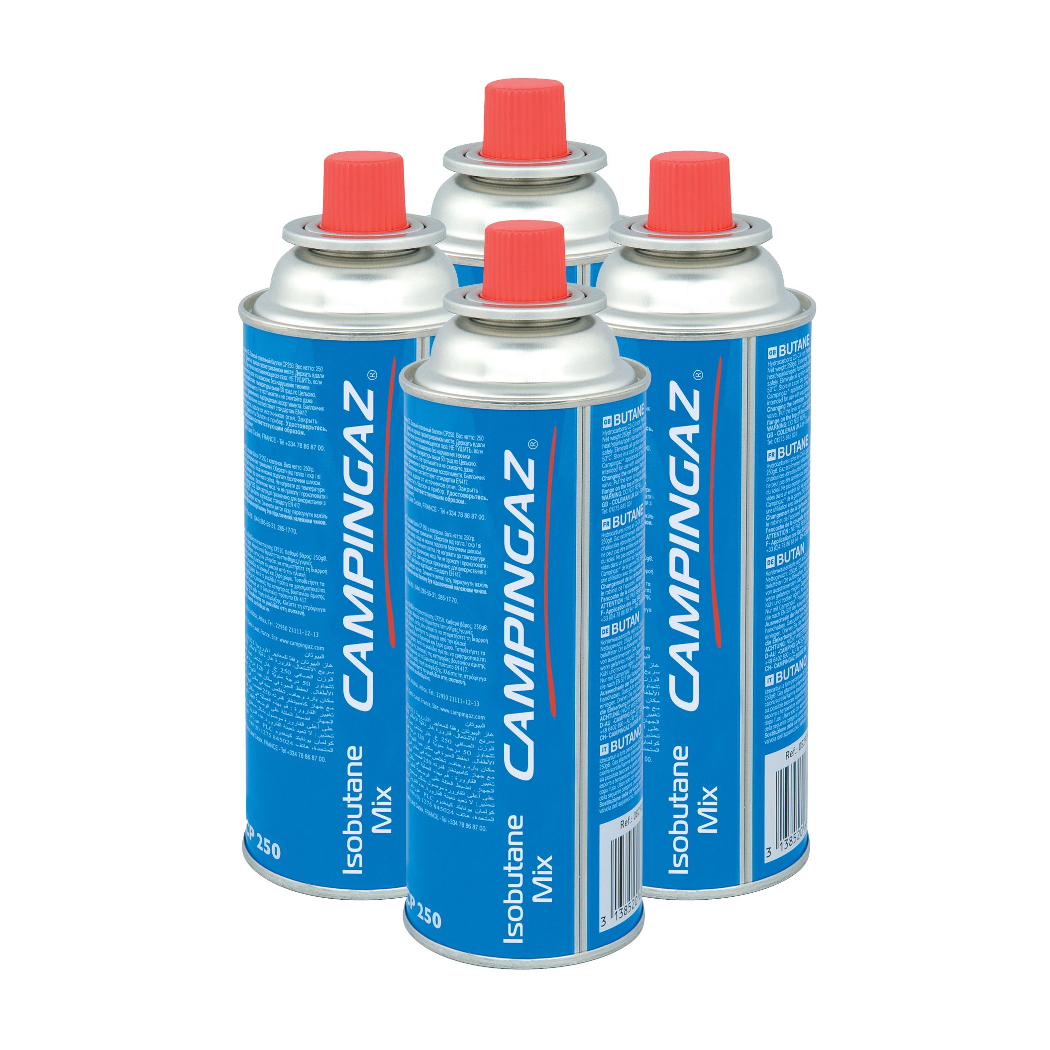 Campingaz CP250 Mixed Gas cartridge Pack of 4