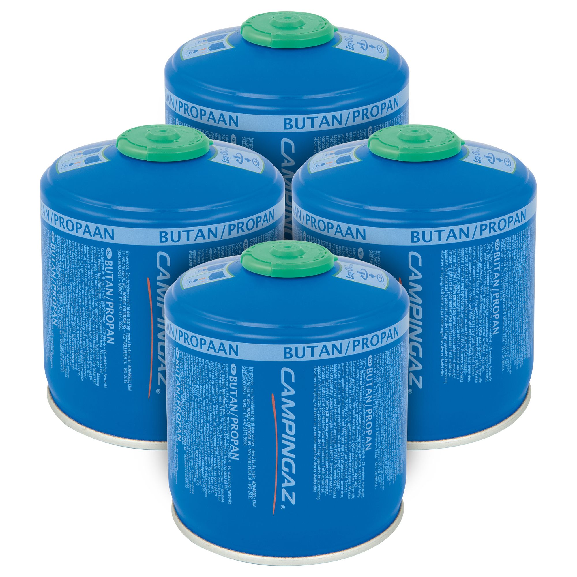 Campingaz CV300 Plus Mixed Gas cartridge Pack of 4