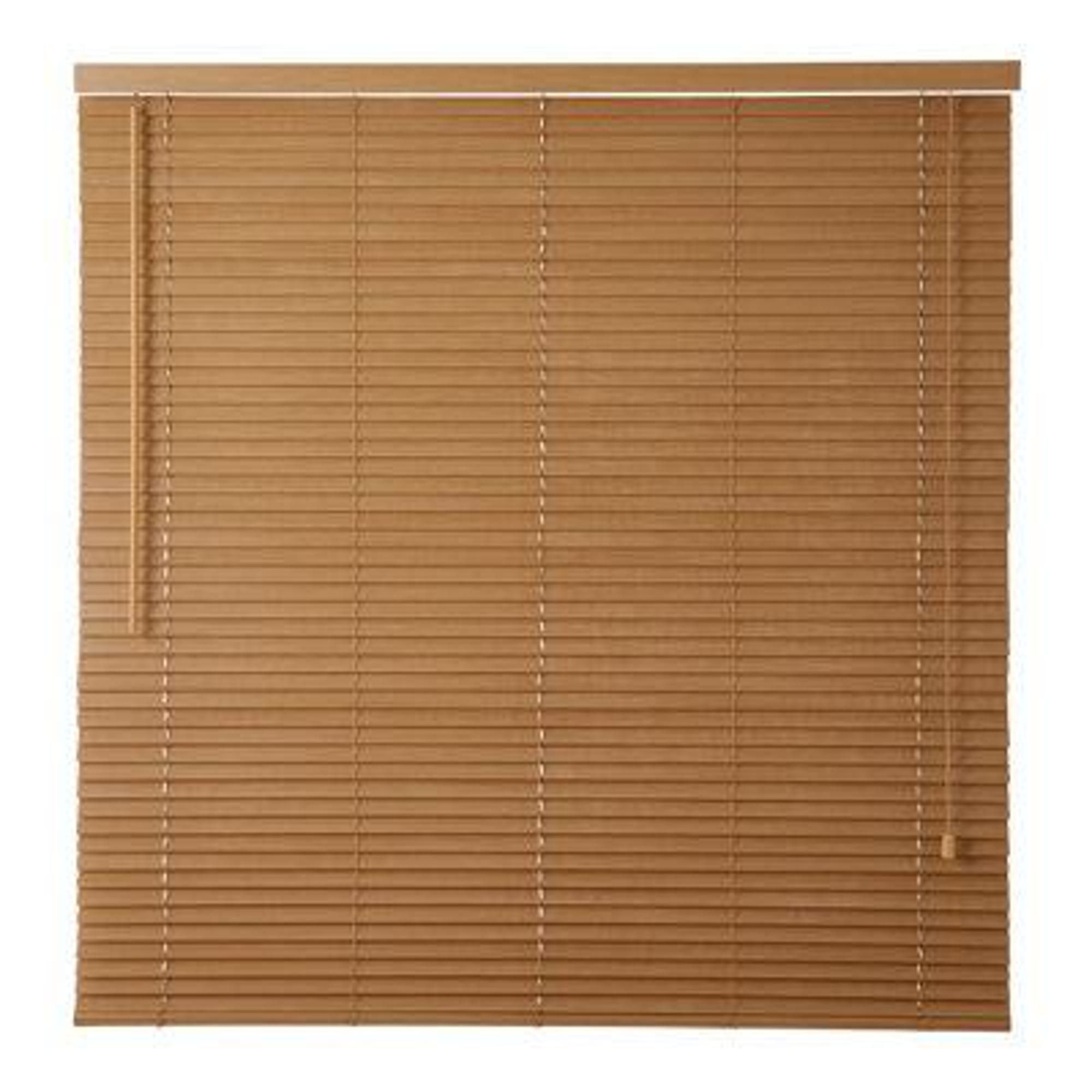 Cana Natural Oak effect Wood Venetian Blind (W)160cm (L)180cm