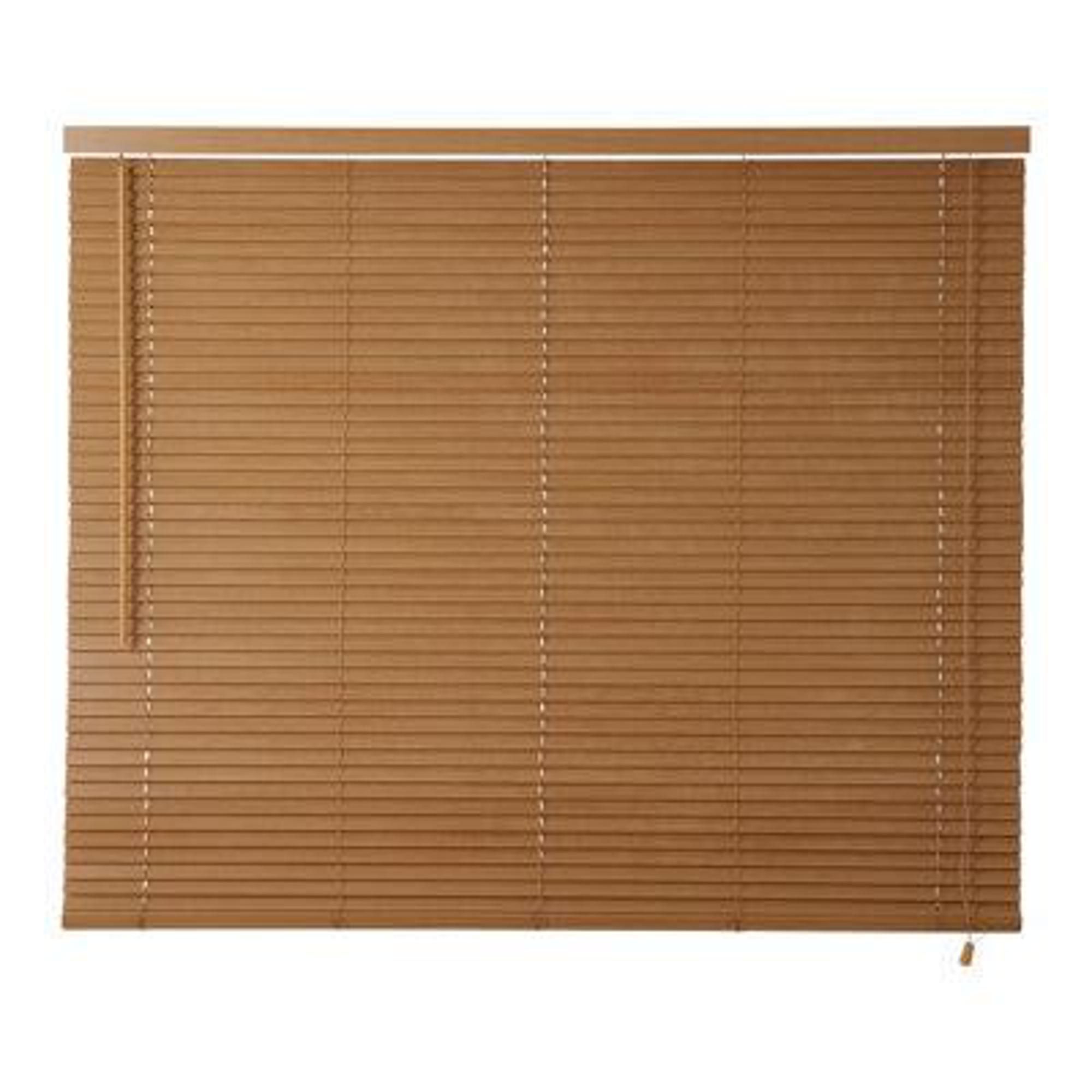 Cana Natural Oak effect Wood Venetian Blind (W)180cm (L)180cm