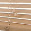 Cana Natural Oak effect Wood Venetian Blind (W)180cm (L)180cm