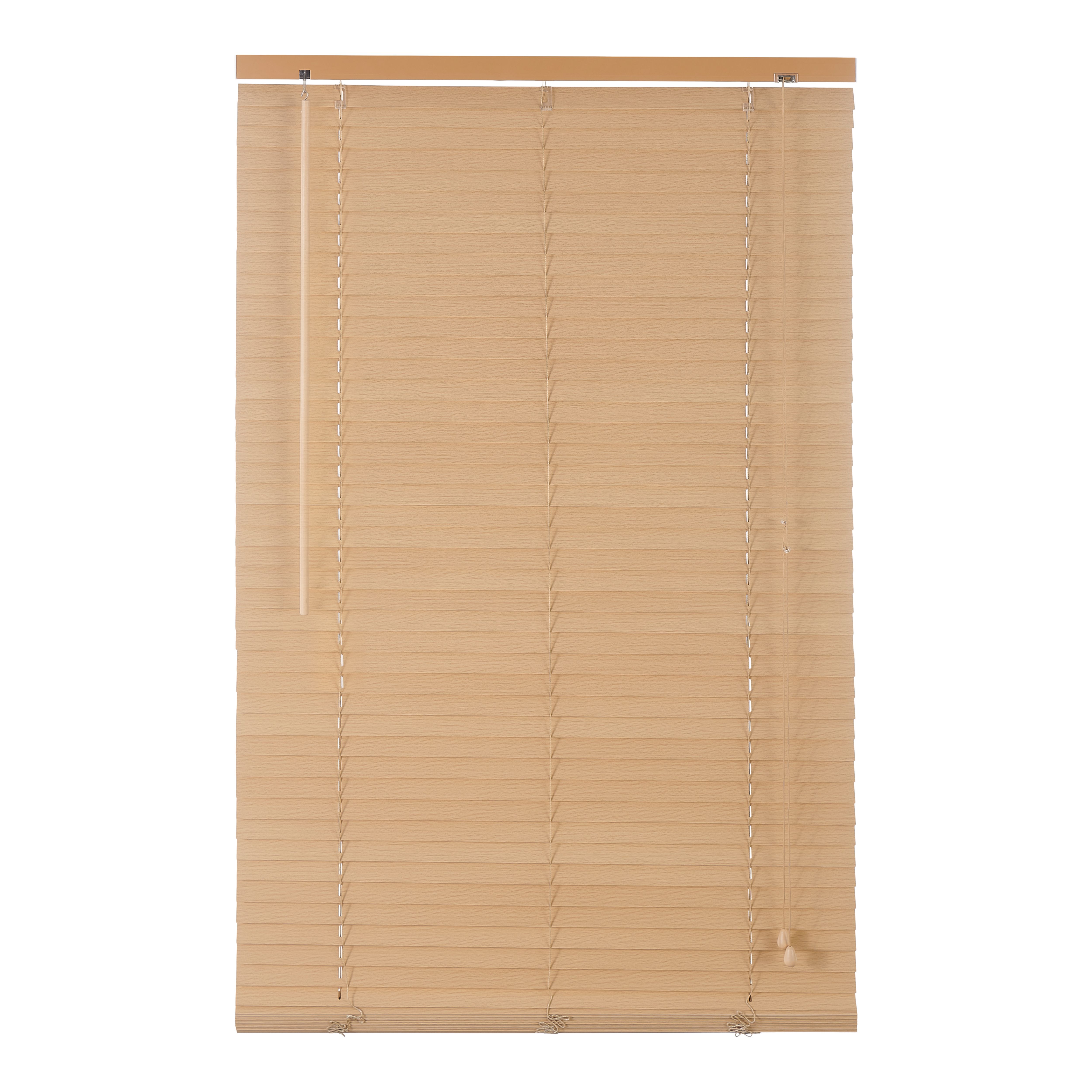 Cana Natural Oak effect Wood Venetian Blind (W)60cm (L)180cm