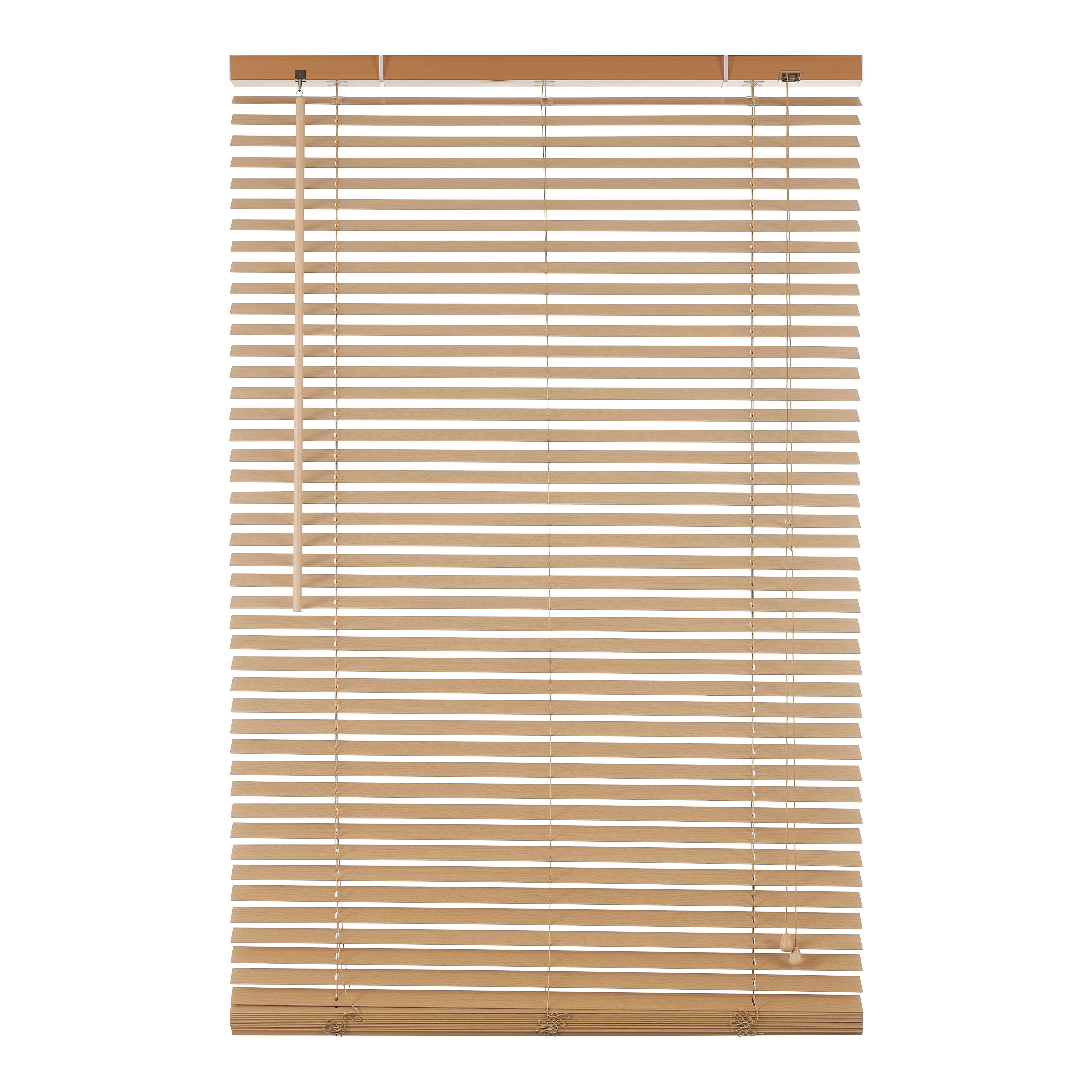 Cana Natural Oak effect Wood Venetian Blind (W)60cm (L)180cm