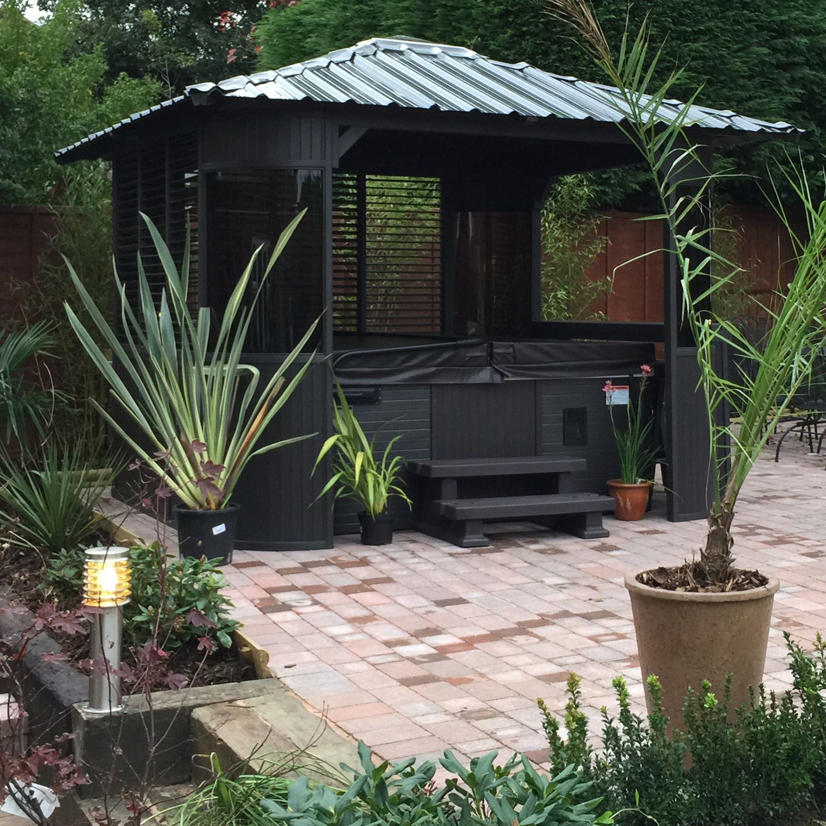 Canadian Spa Company Frazer Square Gazebo, (W)3.37m (D)3.37m - Assembly required