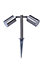 candiac Stainless steel Integrated LED Outdoor Stake light (D)60mm