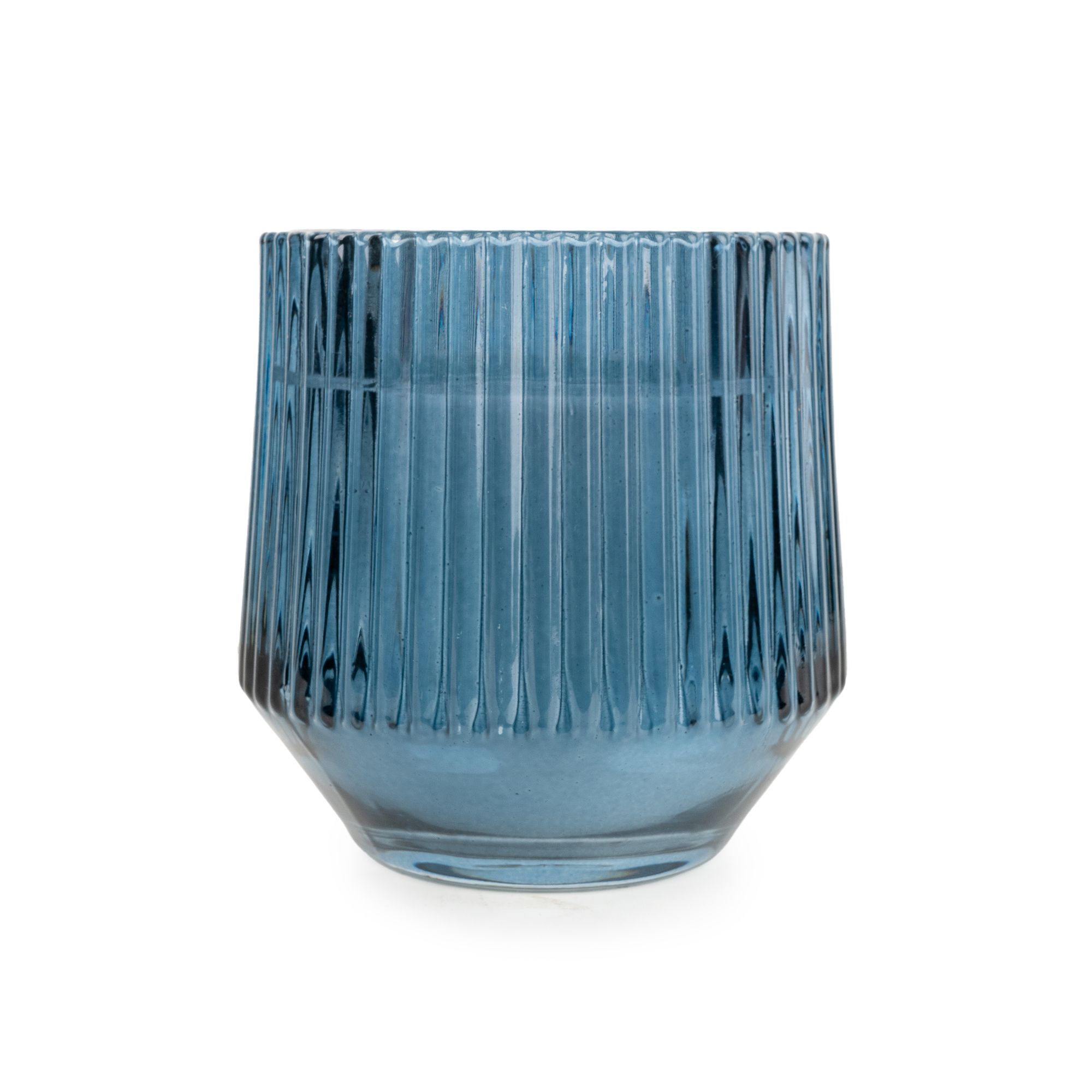 Candlelight Blue Ridged Citronella Medium Scented candle