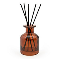 Candlelight Burnt orange Glass Jar Meadow Reed diffuser, 100ml