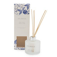 Candlelight White & Blue Sea Salt & Vetiver Reed diffuser, 150ml