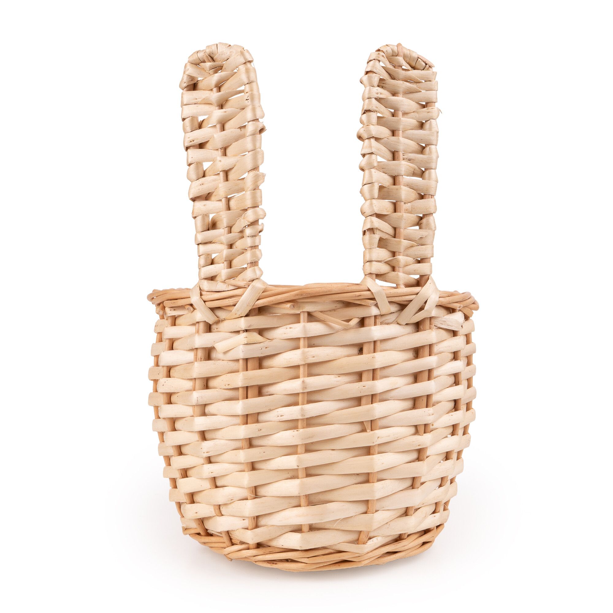 Candlelight Wicker Easter bunny Basket