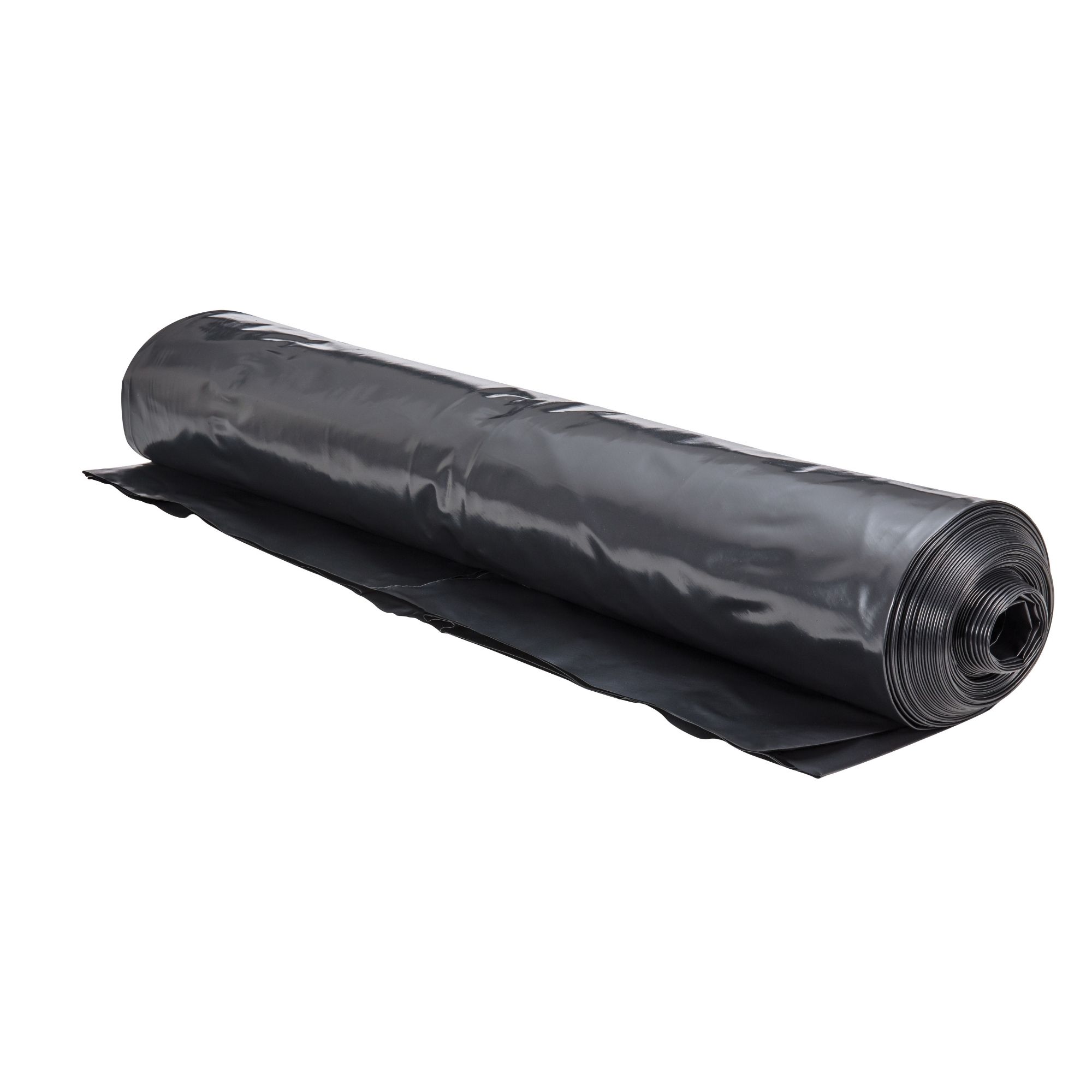 Product image for Capital Valley Plastics Ltd Black 300 Micron Damp proof membrane, (L)25m (W)4m