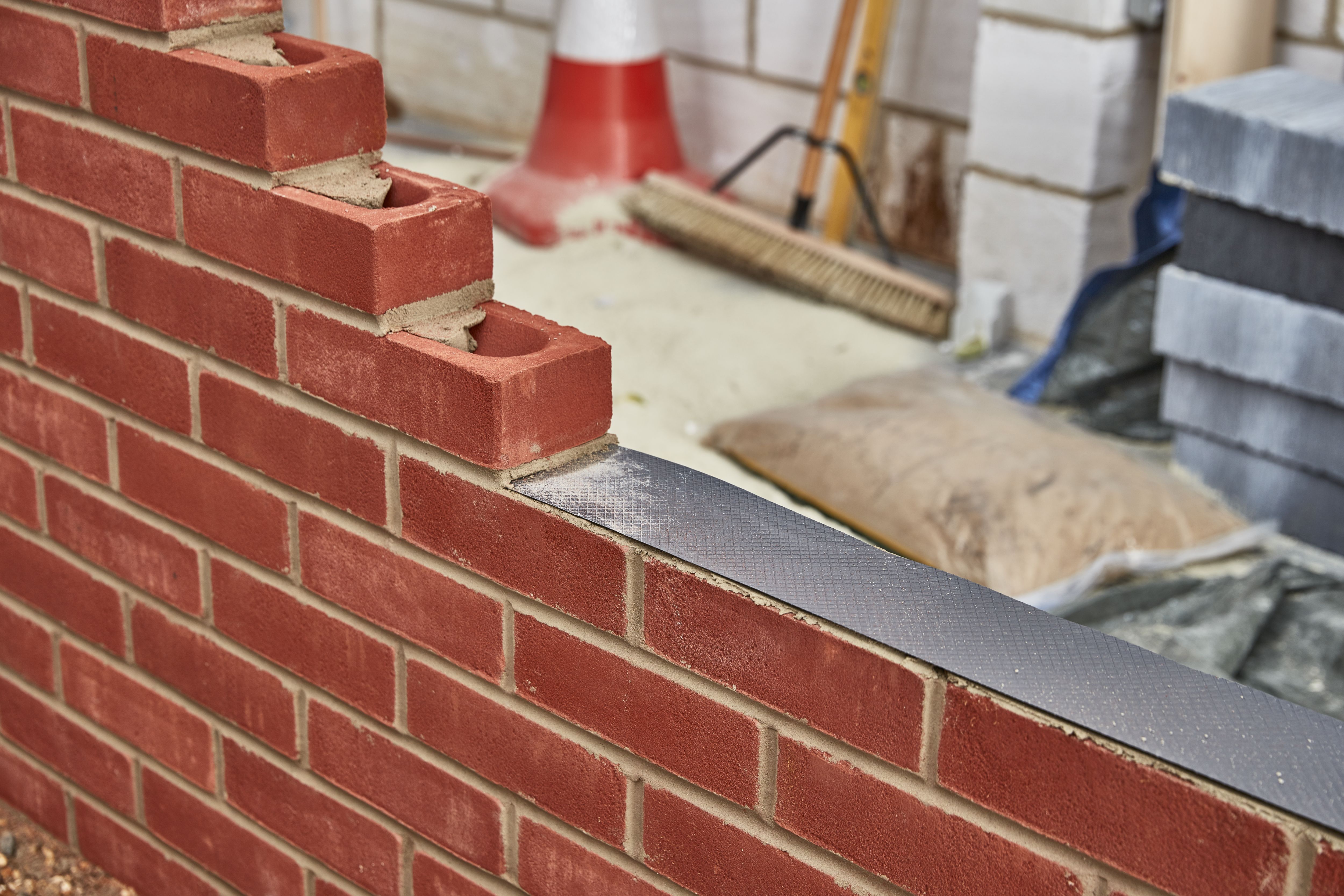Capital Valley Plastics Ltd Black 500 Micron Damp proof course, (L)30m (W)100mm