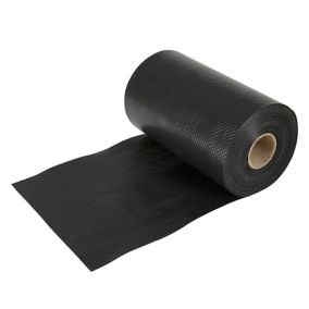 Capital Valley Plastics Ltd Black 500 Micron Damp proof course, (L)30m (W)300mm
