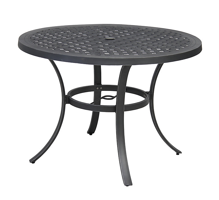 Carambole Metal Table Tradepoint, Garden Table Metal Round