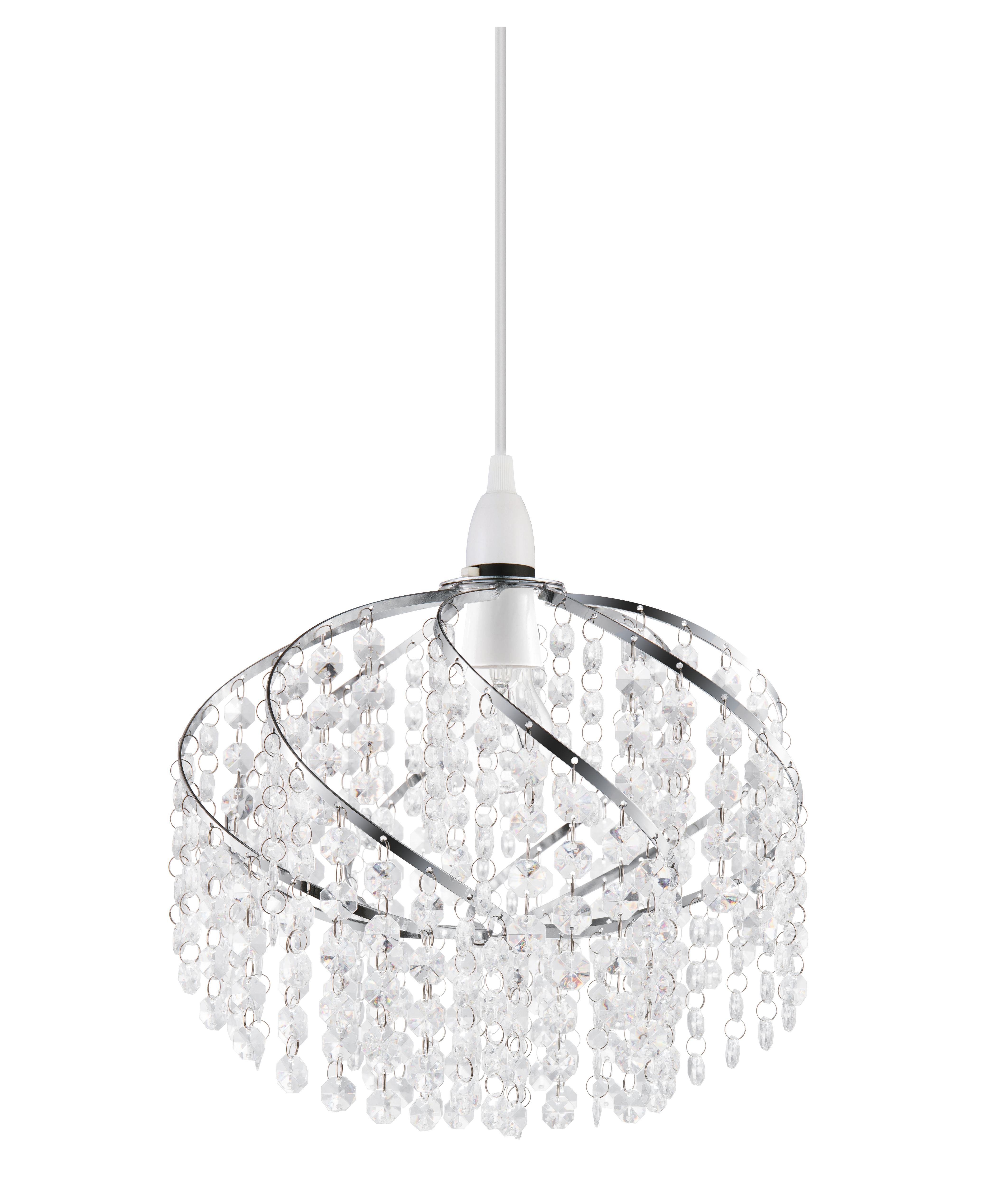 Carbuccia Clear Beaded Light shade (D)30cm
