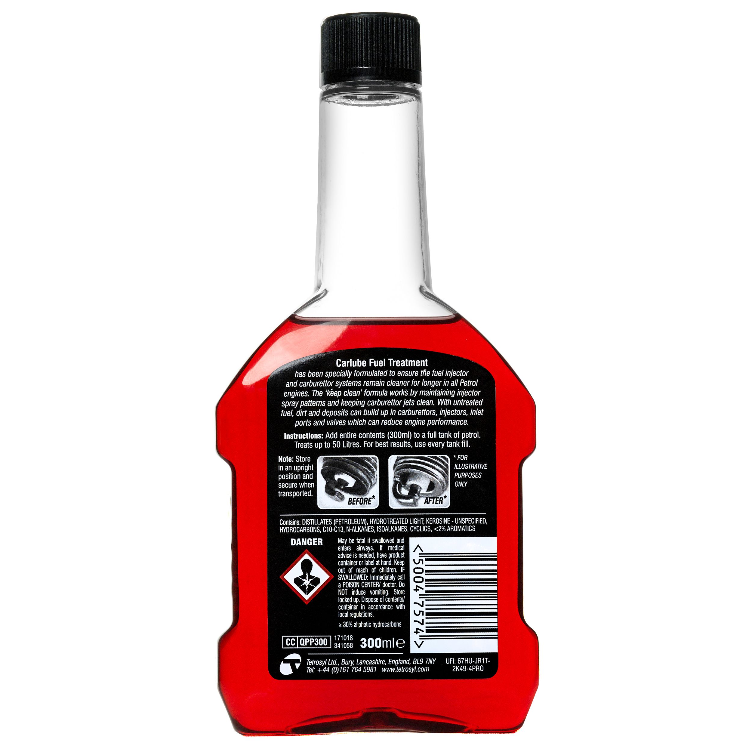 Carlube Petrol Fuel cleaner 300ml