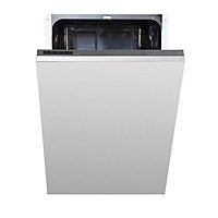Cata IDW45M Integrated Slimline Dishwasher - White