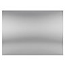 Cata Stainless steel Splashback, (H)750mm (W)1000mm (T)10mm