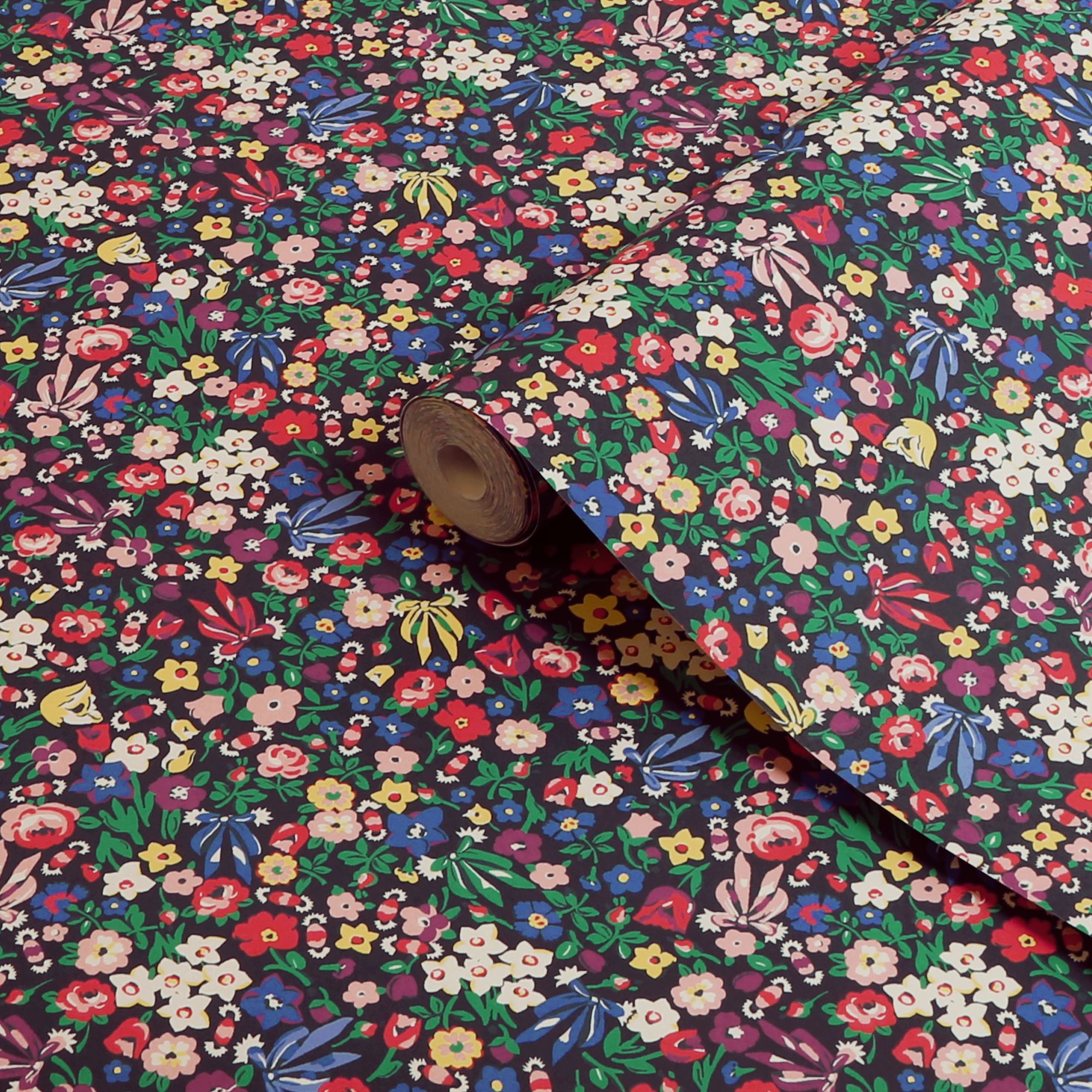 Cath Kidston Night Harmony Ditsy Smooth Wallpaper