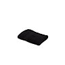 Catherine Lansfield Plain Black Face cloth, Pack of 2