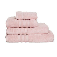 Catherine Lansfield Zero twist Pink Bath towel