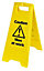 Caution men at work Plastic Safety sign, (H)600mm