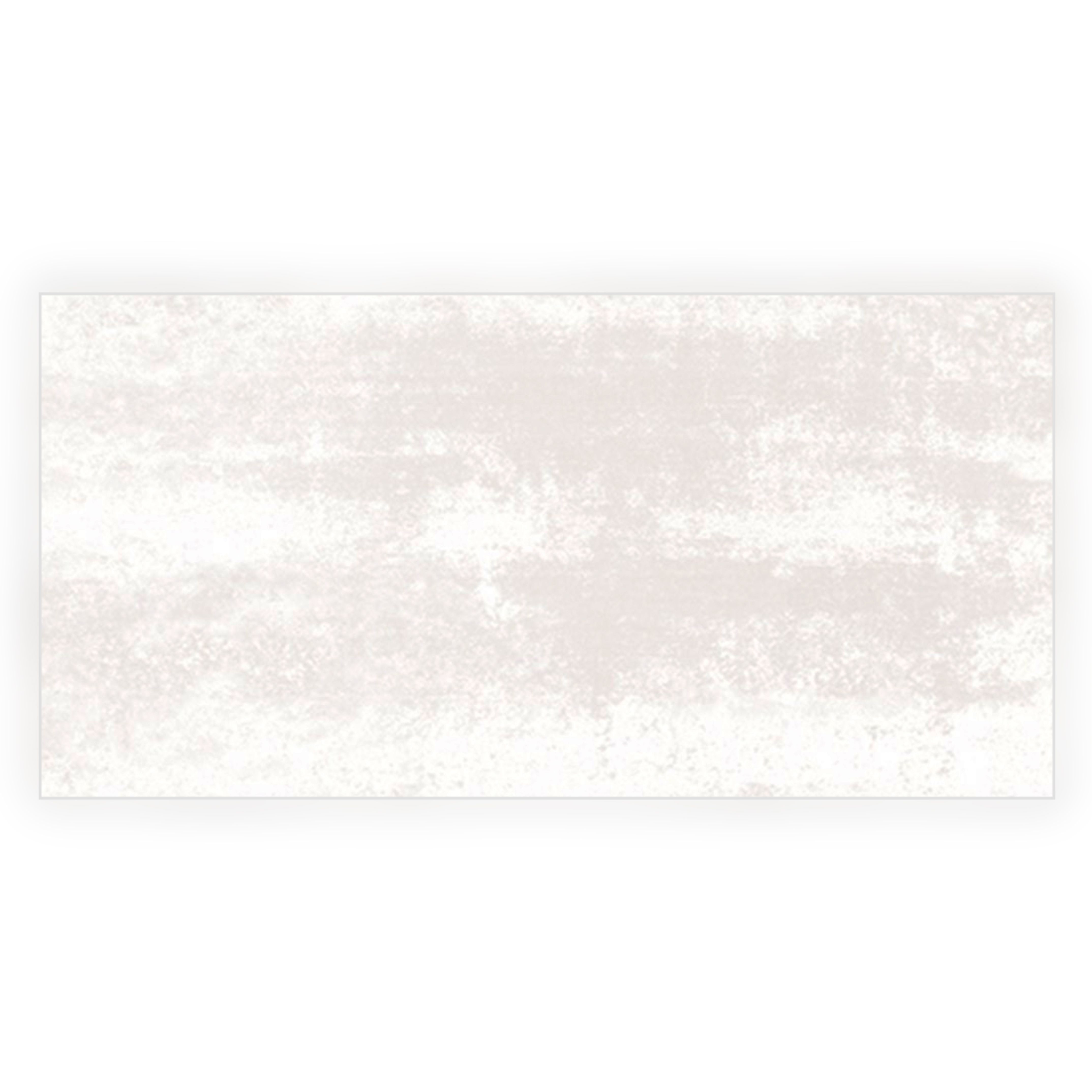 Ceramica Pearl Lustre Pearlescent White Matt Shimmer effect Ceramic Indoor Wall Tile, Pack of 6, (L)600mm (W)300mm