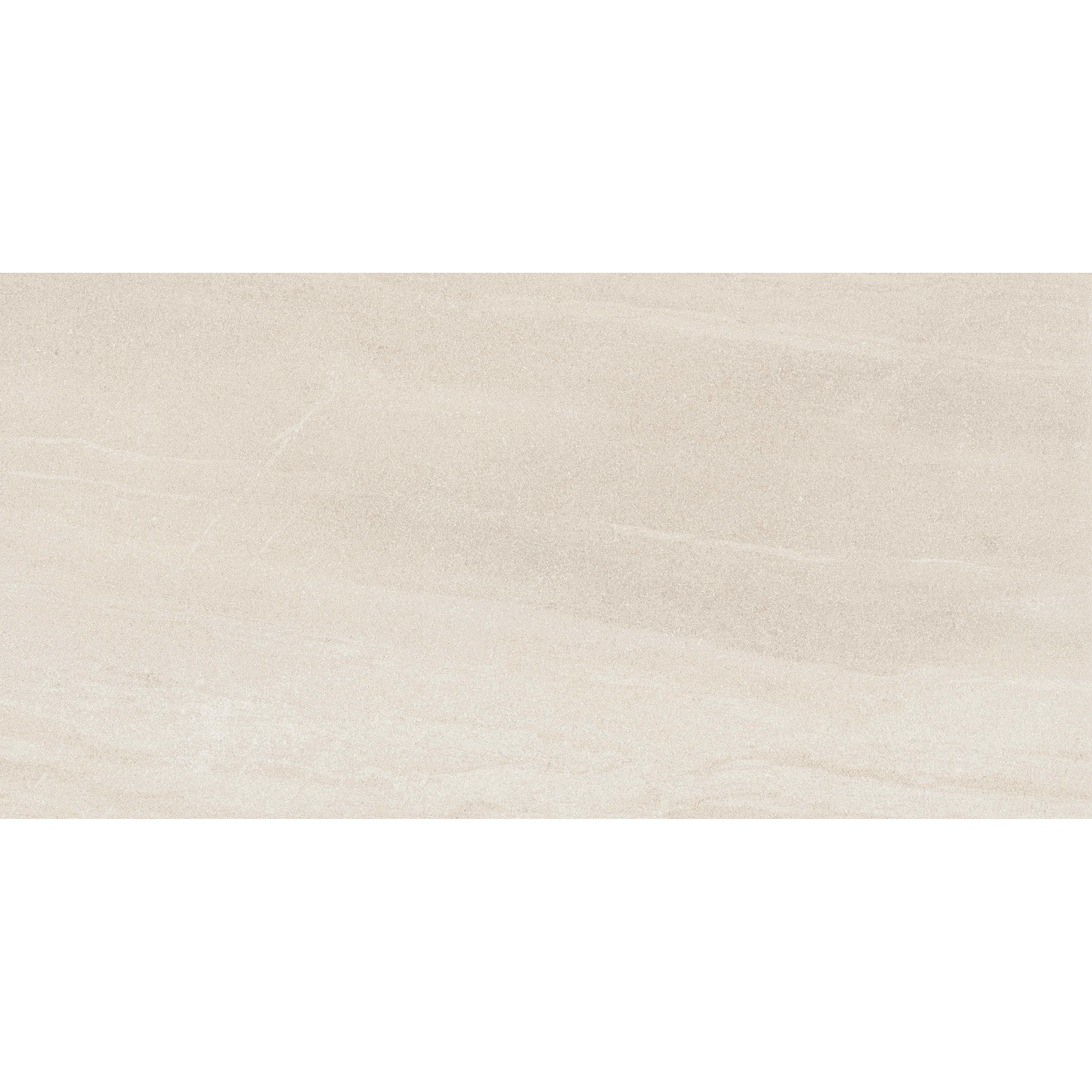 Ceramica White Matt Stone effect Stone effect Porcelain Indoor Wall & floor Tile, Pack of 6, (L)600mm (W)300mm