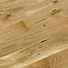 Chamili Oak effect Real wood top layer flooring