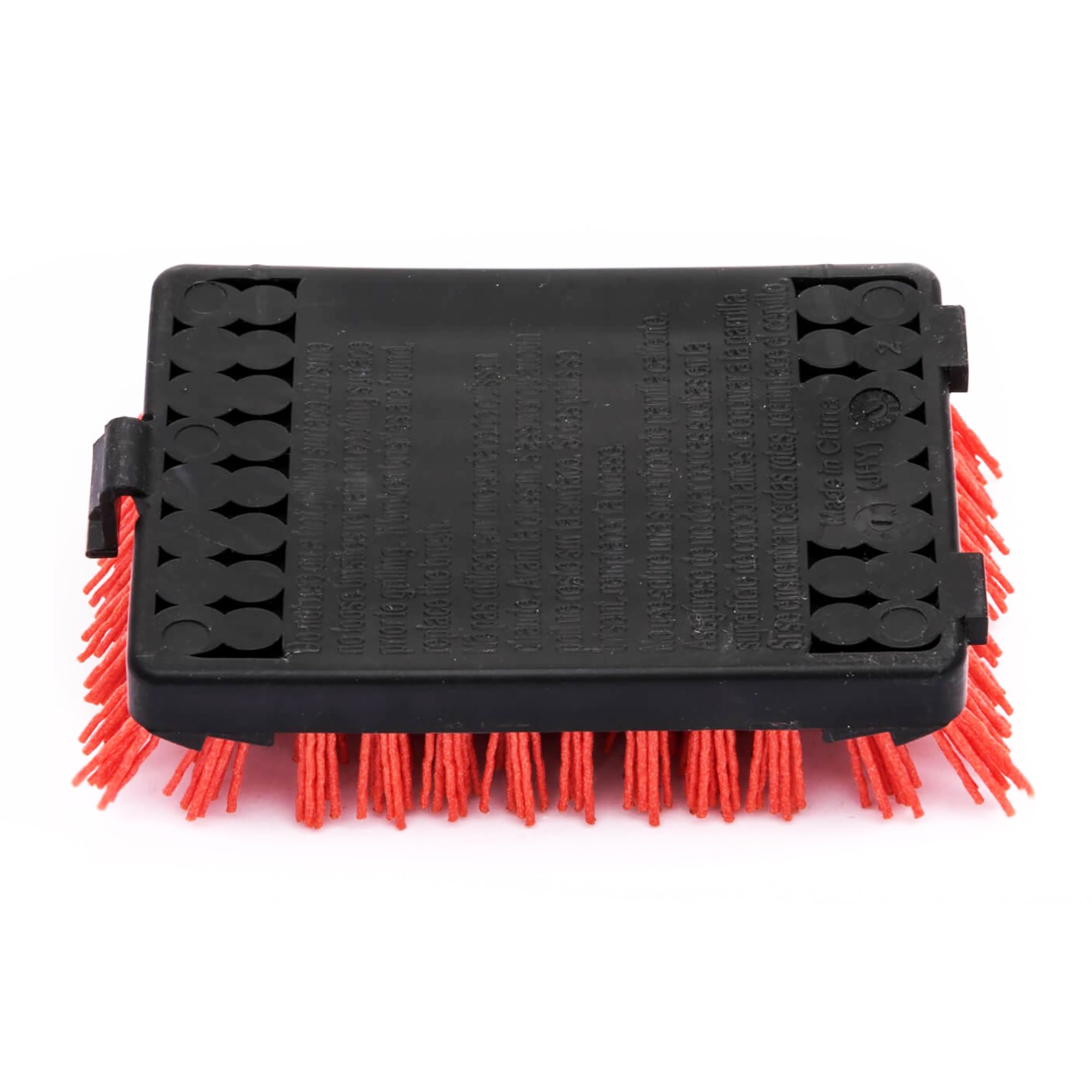 Char-Broil Cool Clean Premium Black & red Grill cleaning brush head
