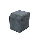 Charcoal Block kerb (L)125mm (W)100mm (T)125mm
