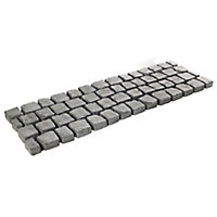 Charcoal Carpet stone 0.5m², Pack of 30