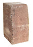 Charcon Red Block kerb (L)200mm (W)100mm (T)125mm
