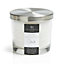 Chartwell Home Cream Linen & white cotton Jar candle 184g
