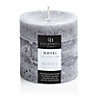 Chartwell Home Grey White tea & ginger Pillar candle 230g