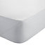 Chartwell Sateen White Double Fitted sheet