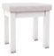 Chasewood White Dressing table stool