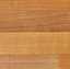 Cherry wood effect Natural Worktop edging strip, (L)3m