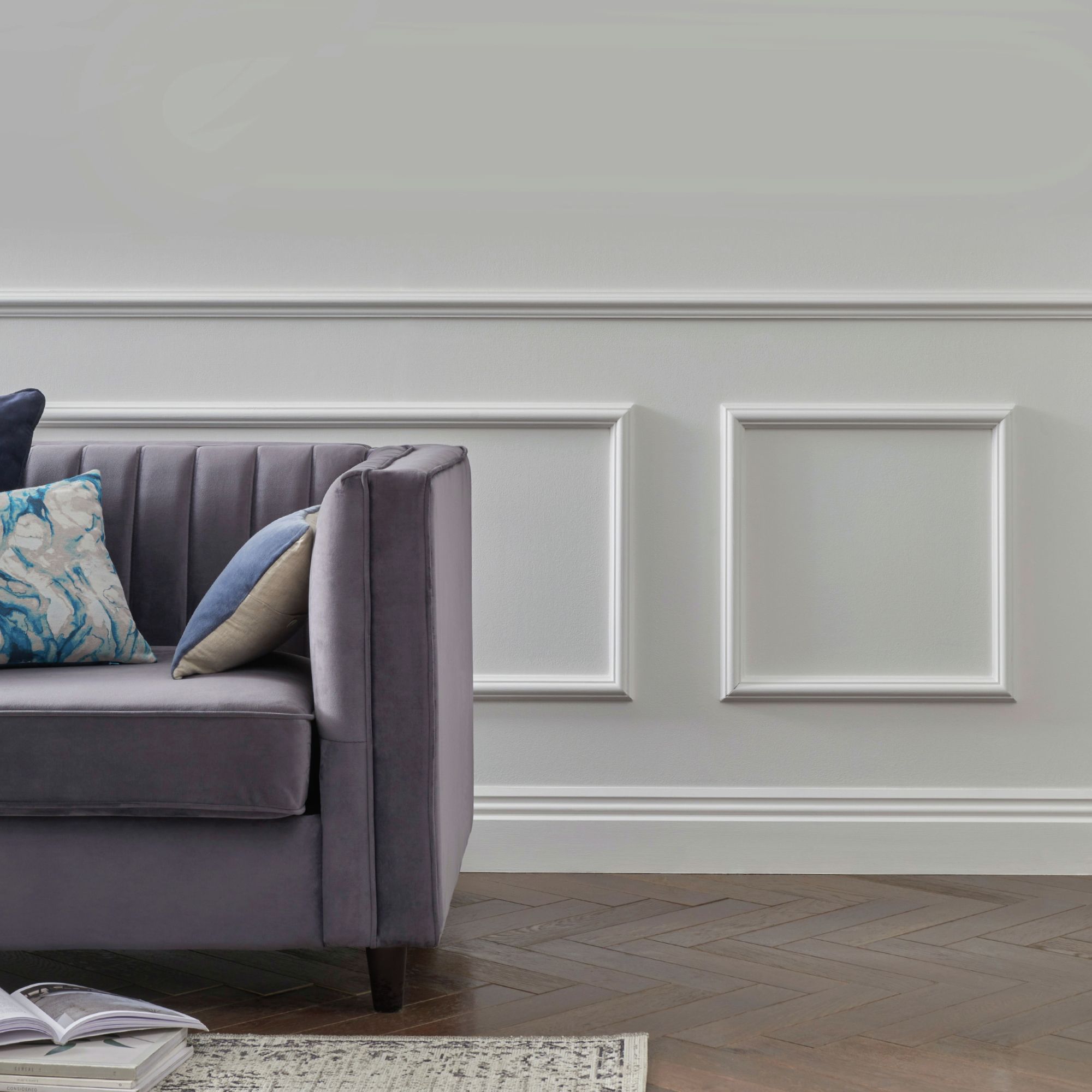 Cheshire Mouldings Decorative Unfinished Natural Pine Dado rail (L)2400mm (W)41mm (T)20mm