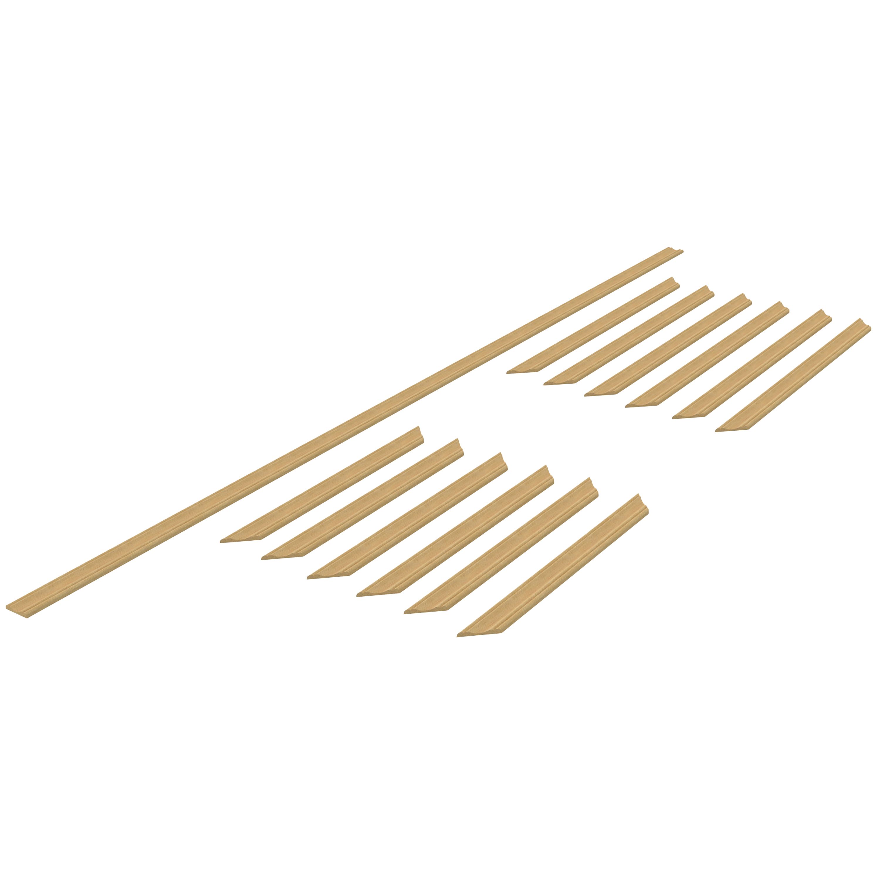 Cheshire Mouldings Pine Dado Wall panelling kit (H)2000mm (W)65mm (T)50mm