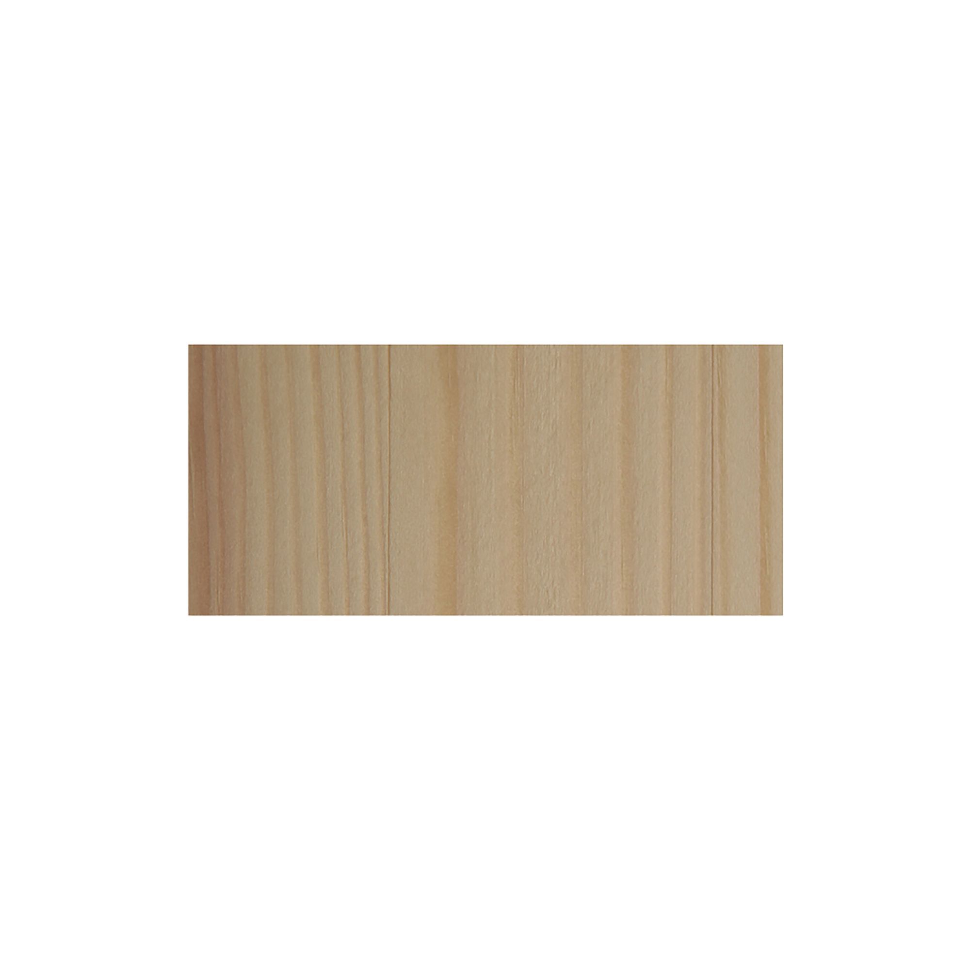 Cheshire Mouldings Smooth Planed Square edge Pine Stripwood (L)0.9m (W)21mm (T)10.5mm STPN43