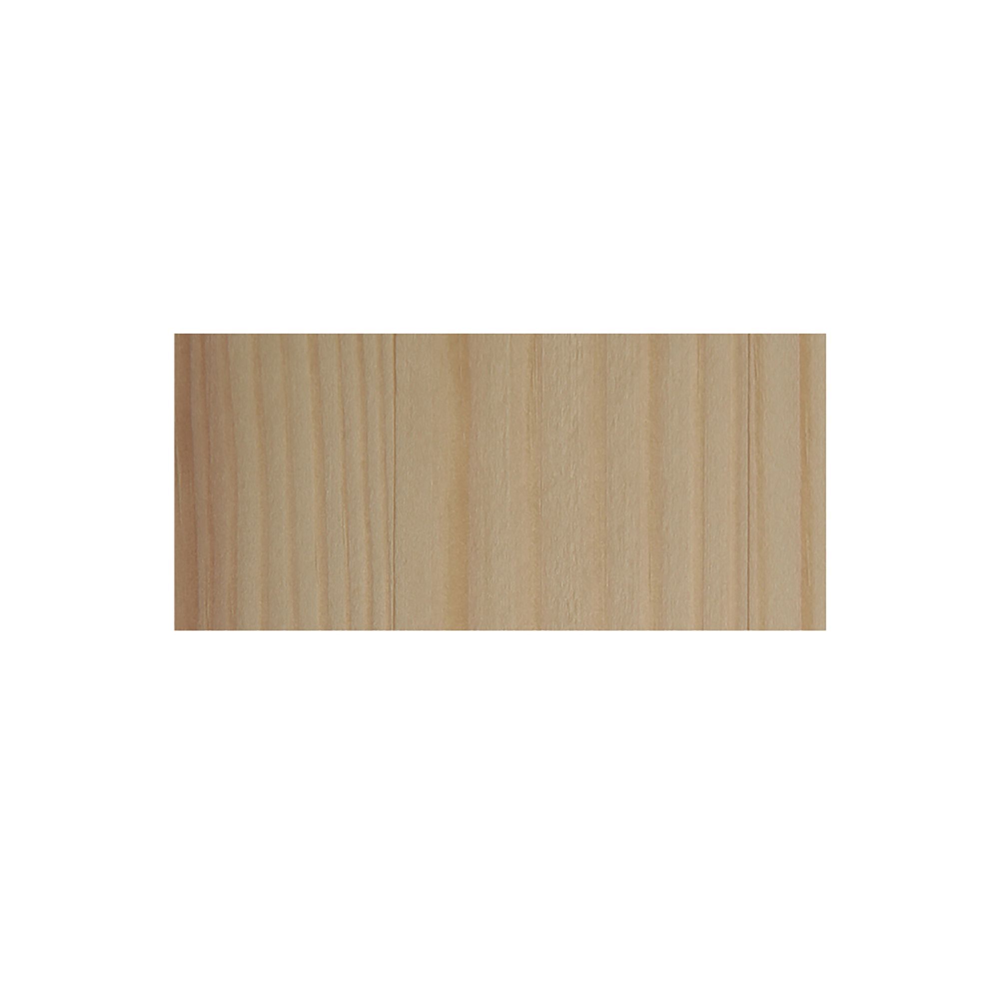 Cheshire Mouldings Smooth Planed Square edge Pine Stripwood (L)0.9m (W)36mm (T)10.5mm STPN45