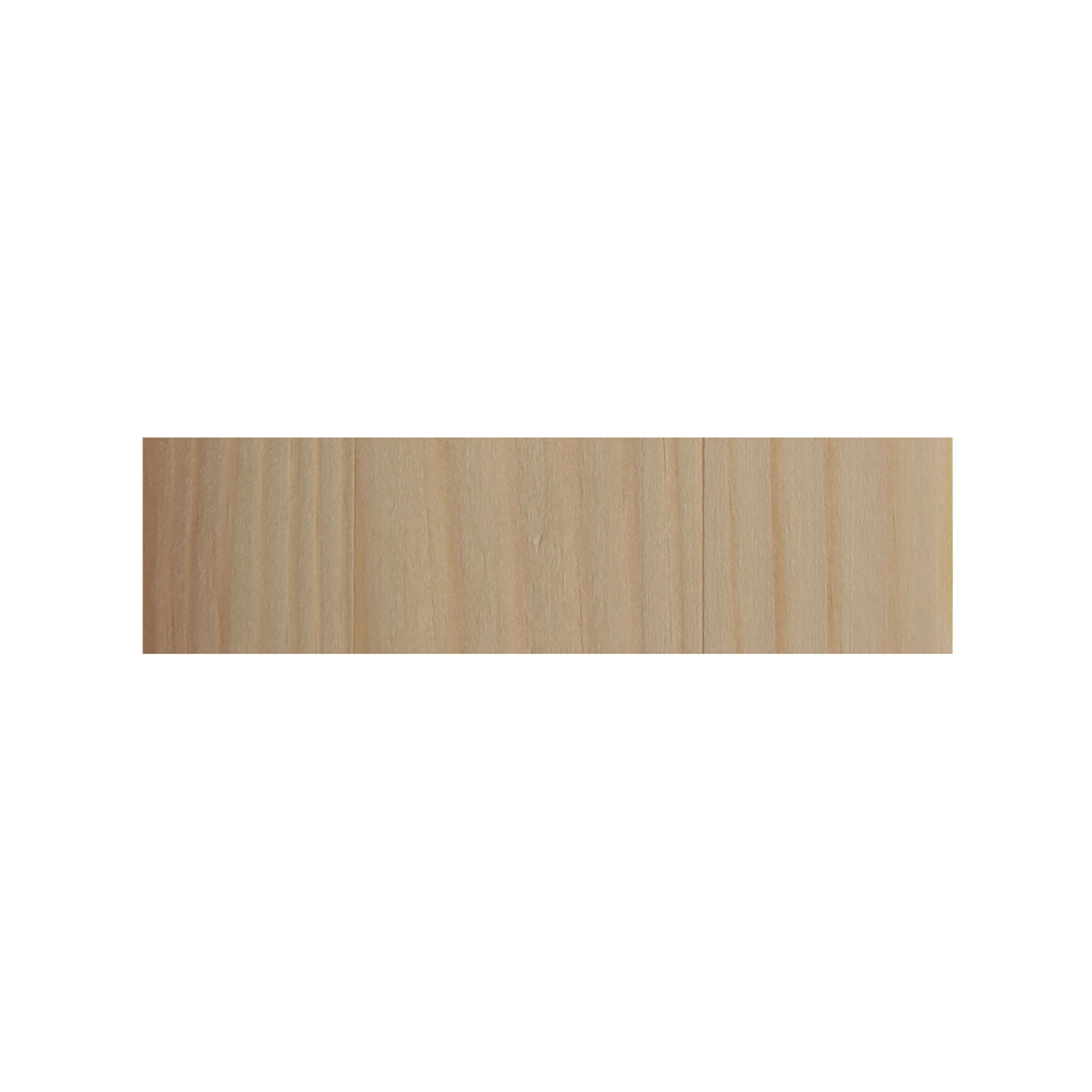 Cheshire Mouldings Smooth Planed Square edge Pine Stripwood (L)0.9m (W)46mm (T)6mm STPN40