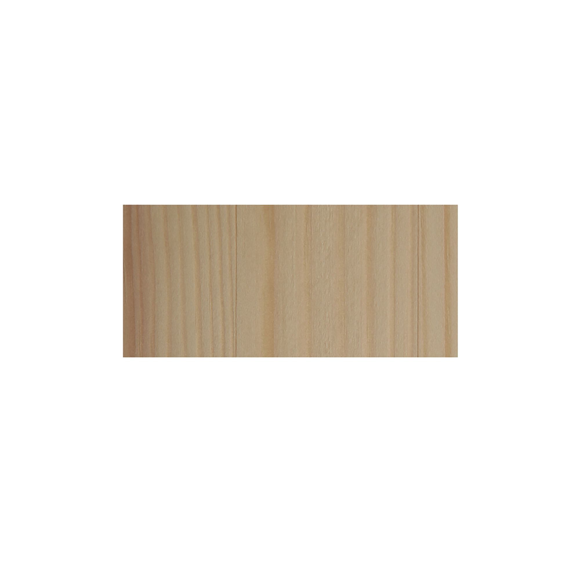 Cheshire Mouldings Smooth Planed Square edge Pine Stripwood (L)0.9m (W)68mm (T)15mm STPN54