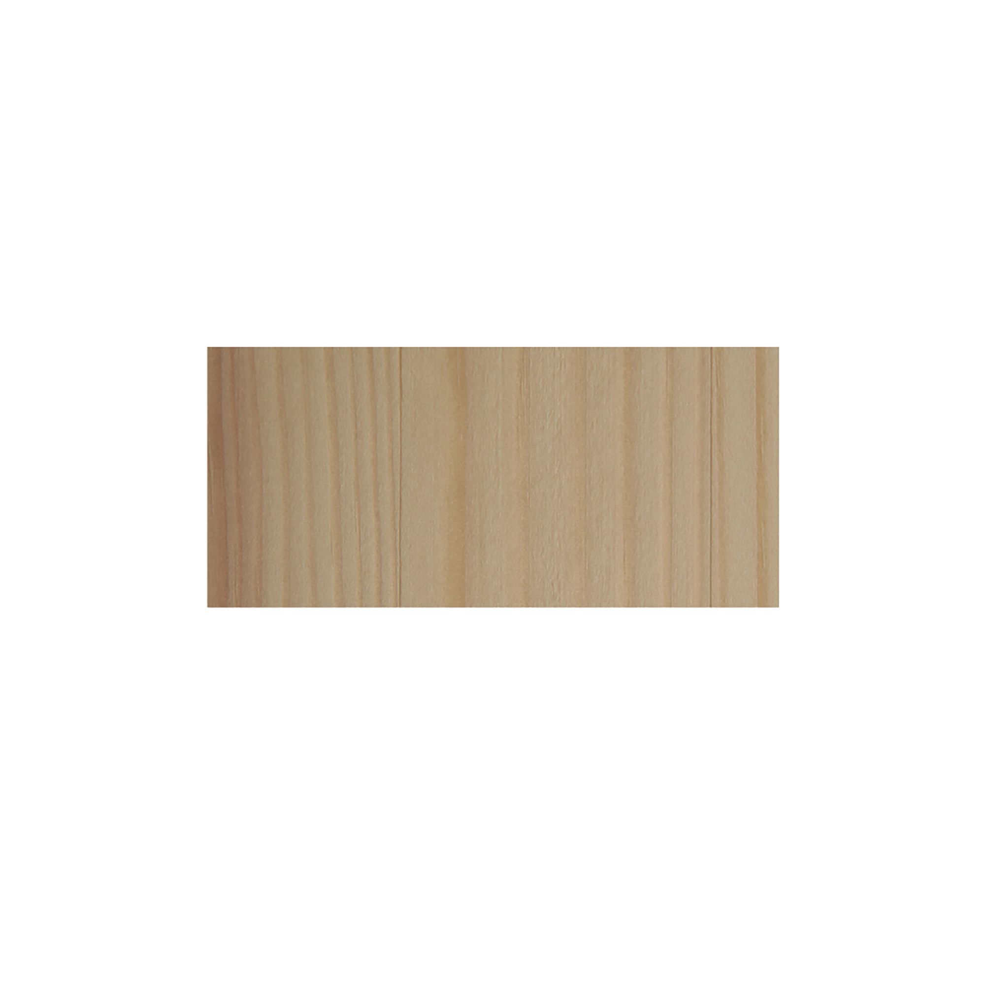 Cheshire Mouldings Smooth Planed Square edge Pine Stripwood (L)0.9m (W)68mm (T)25mm STPN65