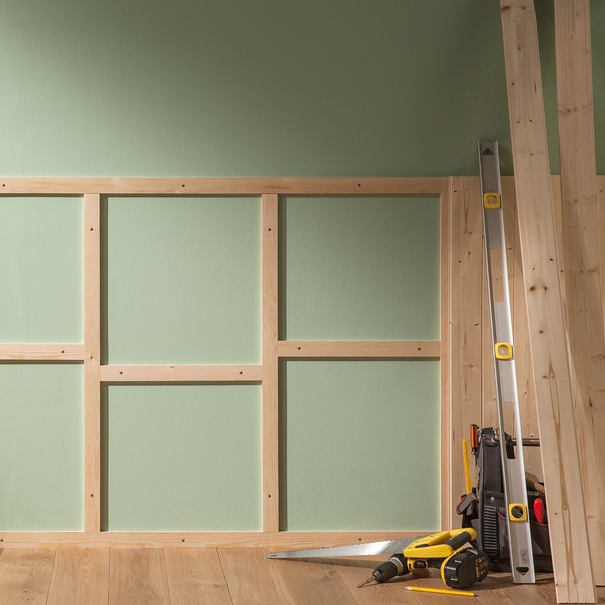 Cheshire Mouldings Smooth Planed Square edge Pine Stripwood (L)0.9m (W)92mm (T)25mm STPN66