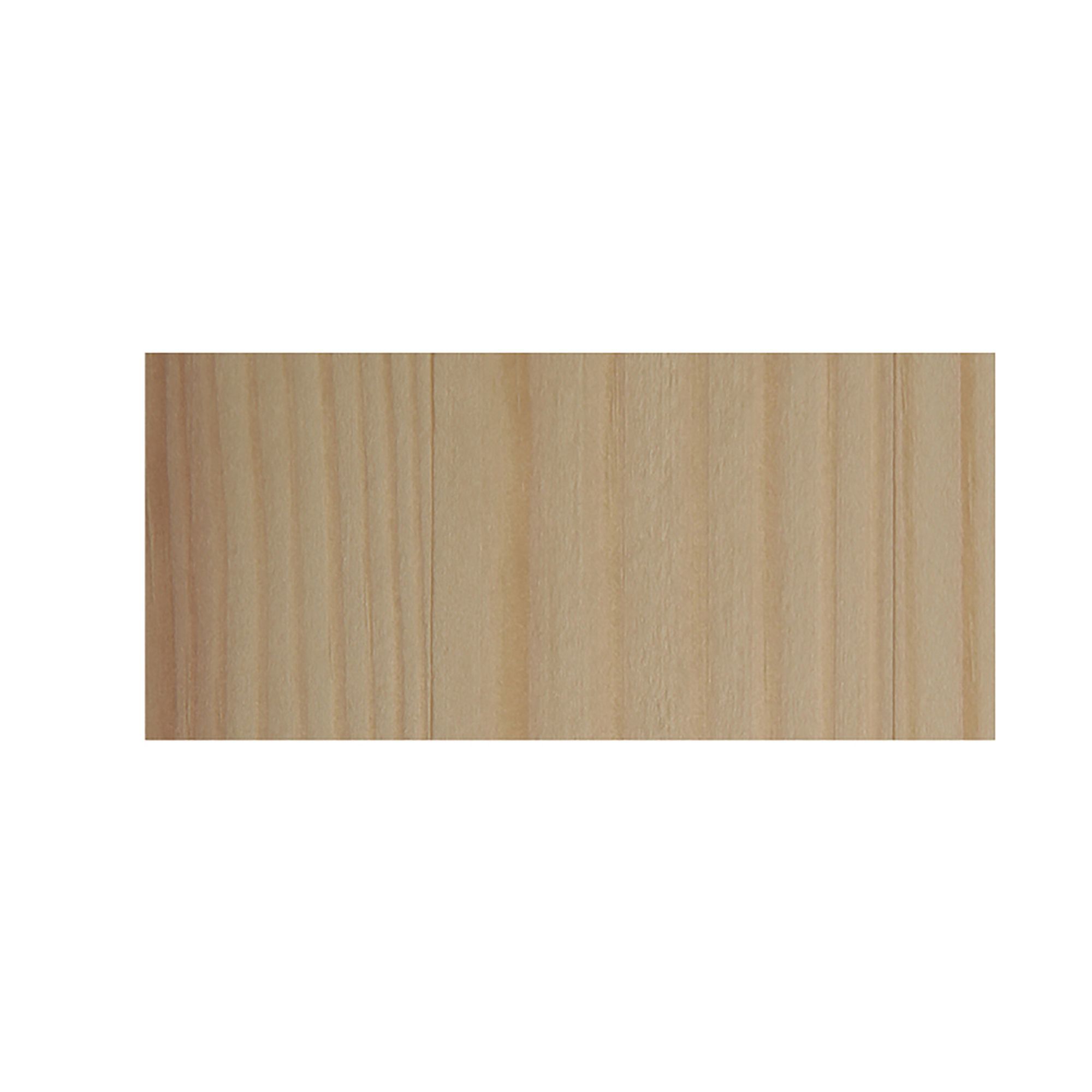 Cheshire Mouldings Smooth Planed Square edge Pine Stripwood (L)2.4m (W)15mm (T)6mm STPN03