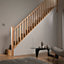 Cheshire Mouldings Traditional Hemlock 41mm Light handrail, (L)2.4m (W)62mm