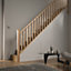 Cheshire Mouldings Traditional Hemlock 41mm Light handrail, (L)4.2m (W)62mm
