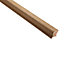 Cheshire Mouldings Traditional White oak 41mm Heavy handrail, (L)4.2m (W)59mm