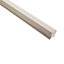 Cheshire Mouldings Traditional White Pine Grooved 32mm Heavy handrail, (L)2.4m (W)59mm